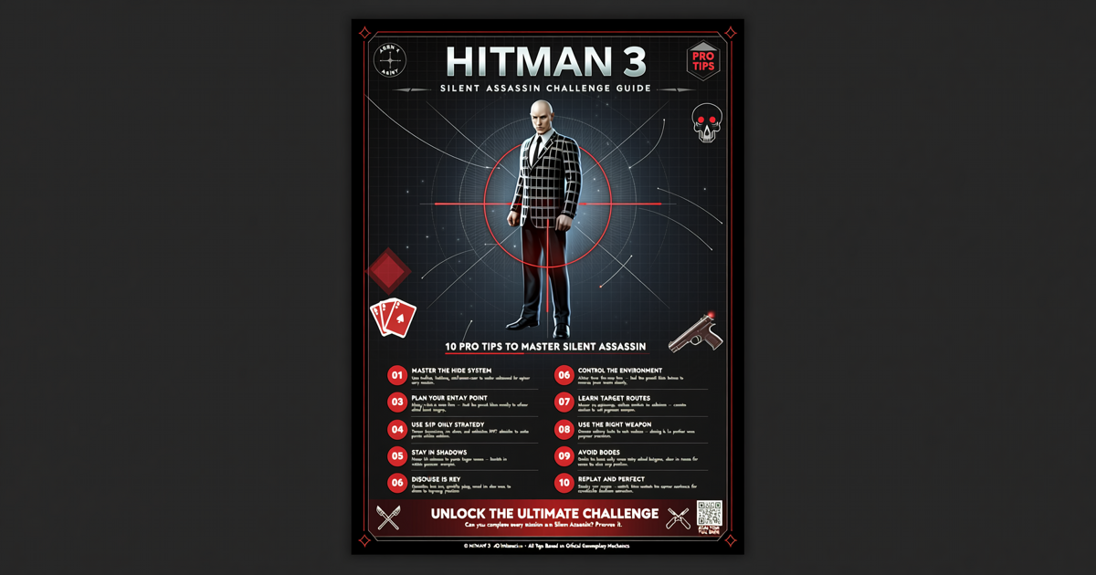 Hitman 3: 10 Pro Tips to Master Silent Assassin, Suit Only Runs